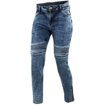 TRILOBITE Motorradjeans MICAS URBAN Damen blau CE AA mit Protektoren Gr. 30/32 - Bild 1 von 4