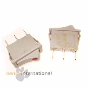 MAINS ROCKER SWITCH 250V 16A RED NEON LAMP - AUS STOCK - Picture 1 of 1