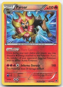 Pokémon TCG Pokémon Pyroar Reverse Holo 12/119 Phantomkräfte - Bild 1 von 2