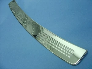 Stainless Rear Bumper Topmost Protector 2014-2021 Mercedes W205 C-Class Sedan - Bild 1 von 9