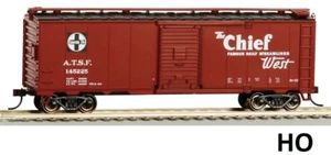 HO - 40' Steel Box Car, Santa Fe #145225 (El Capitan Slogan) - BAC-16505 - Picture 1 of 3