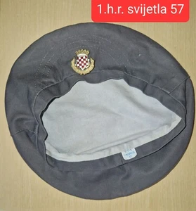 Croatian Army Beretka 1. HRVATSKI REDARSTVENIK Croatia 1990s military shirt - Picture 1 of 2