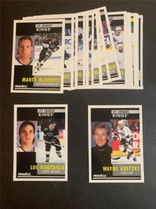 1991-92 Pinnacle Los Angeles Kings Team Set 22 Cards - Picture 1 of 1