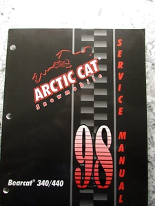 ARCTIC CAT 1998 SERVICE MANUAL BEARCAT 340/440 - Picture 1 of 3