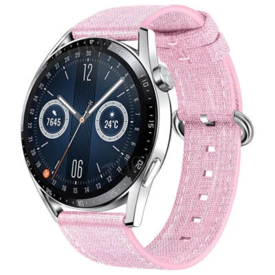 Lona Nylon Para Amazfit GTS GTR 4 3 2 Mini Bip 5/S/U/Lite Correa Pulsera Banda Foto 1 de 4