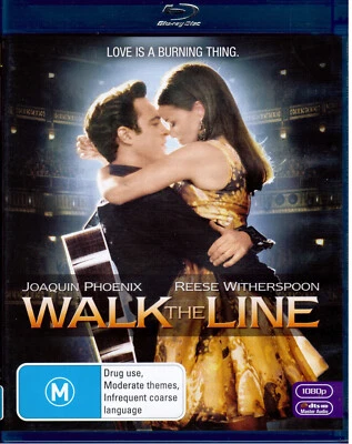 Walk The Line Blu-ray MINT Joaquin Phoenix Region B - image 1 of 2