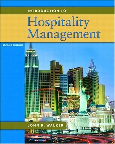 Introduction to Hospitality Management by J. Walker - Image 1 of 1