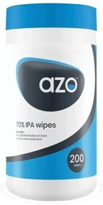 AZO Hard Surface Disinfectant Wipes AZO 70% IPA, Tube (200 pcs) - Picture 1 of 1