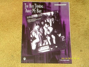 M. Gaye MANHATTAN TRANSFER Noten Too Busy Thinking... 1995 6 Seiten (NM) - Bild 1 von 1