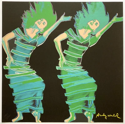 ANDY WARHOL RARE 1986 " MARTHA GRAHAM " LMTD EDT LARGE FINE ART LITHOGRAPH PRINT - Image 1 of 4