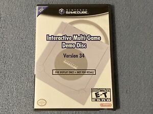 Interactive Multi-Game Demo Disc: Version 34 for Nintendo GameCube (Mint)!