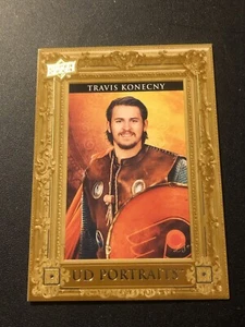 2023-24 Upper Deck Series 2 UD Portraits Travis Konecny #P46 - Picture 1 of 2