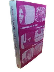 Communication Studies Programmed guide by KJ McGarry hardback dust jacket 1973 - Picture 1 of 7