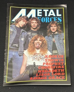 Metal Forces Issue No. Twelve/#12 - RARE British UK Metal Magazine 1985 - Picture 1 of 3
