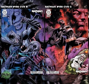 ๐ฆ BATMAN #158 CVR B & C CONNECTING SET OF 2 ๐*3/26/25 PRESALE - Picture 1 of 6