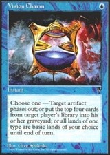 Vision Charm x4 Visions MtG NM