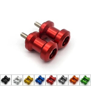 6/8/10mm Swingarm Spools Bobbins Slider Frame For Yamaha Suzuki Kawasaki Honda - Foto 1 di 17