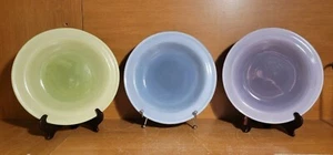 Pottery Barn OMBRE Salatteller 3er Set, 9", blau, grün, lila, sehr gut - Bild 1 von 11