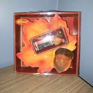 BRAND NEW Leaf Dipper set of 2 Fall Autumn Thanksgiving - Picture 1 of 6