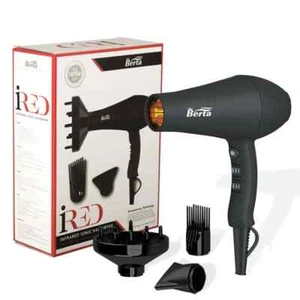 BERTA Blow Dryer Berta Salon Professional Negative Ionic 1875W High-Power Hair D - Picture 1 of 9