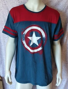 ÑEW Disney Marvel's Captain America Winter Soldier Short Sleeve T Shirt Men's XL - Picture 1 of 3