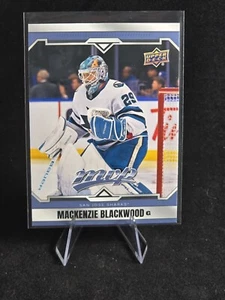 2024-25 Upper Deck MVP Hockey #611 Mackenzie Blackwood - San Jose Sharks - Picture 1 of 10