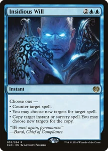 Insidious Will MTG Magic VO EX - Picture 1 of 1