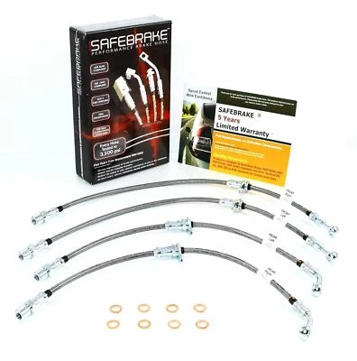 Se adapta a Subaru XV Crosstrek 2.0i 2013-2016 actualización de freno - rendimiento SAFEBRAKE Foto 1 de 4