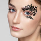  3 Pairs Lace Eyeliner Stickers Paper Tattoo Makeup Face Glitter