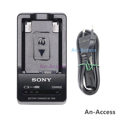 Cargador Original Sony BC-TRW para A3000 A5100 SLT-A33 A35 SLT-A37 NP-FW50 Foto 1 de 4