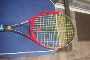 Wilson Hyper Carbon Pro Staff 6.1 Double Braid Tennis Racquet 4 1/4" Grip - Picture 1 of 11
