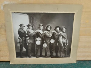Hot Springs South Dakota play group dressed as soldier large photograph mount - Picture 1 of 5