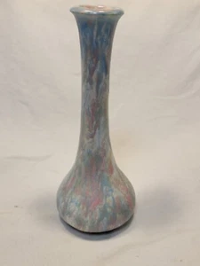 Rainbow Pastel Glazed Pottery Ceramic Bud Vase Art Pottery Handmade - Picture 1 of 9
