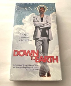 Down To Earth - Chris Rock: Factory Sealed VHS Tape 2001 - Foto 1 di 2