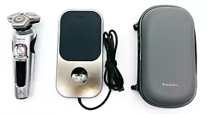 Philips Norelco S9000 Prestige Cordless Shaver W/ Qi Charging Pad - SP9871/13 - Picture 1 of 8