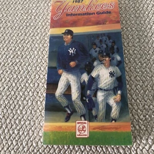 New York Yankees******1987 Media Information Guide - Picture 1 of 2