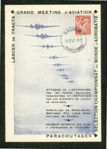 1947 - FRANCIA - CUBIERTA DE EXPOSICIÓN DE AVIACIÓN - EN MUY BUEN ESTADO ° - Imagen 1 de 2