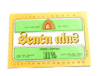 Latvia (Soviet Union) Sencu Alus Beer label Bieretikett