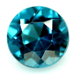 1,67 CT. VVS NATURAL LONDRES AZUL TOPACIO BRASIL REDONDO - Imagen 1 de 3