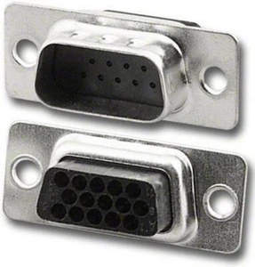 HD-Sub Crimp Stecker 15-polig - Bild 1 von 1