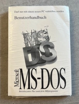 MS DOS 6.22 OEM Vollversion deutsch (3,5" Disketten Version) - Bild 1 von 2