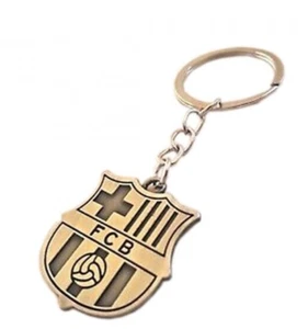 Barcelona FC Schlüsselanhänger Qualität Metall Schlüsselring Fußball Sammlerstück Fußball - Bild 1 von 3