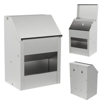 Futterautomat Mit Anti-Kratz-Streifen Futtertrog Futterspender Enten 5/15kg - Bild 1 von 4