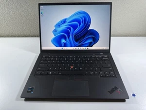 LENOVO THINKPAD X1 CARBON FHD 9TH GEN I7-1185G7 512GB SSD 32GB RAM WIN 11 PRO - Bild 1 von 16