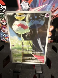 Pokemon CHIMECHO 179/167 - Twilight Masquerade - ILLUSTRATION RARE - MINT - Picture 1 of 4