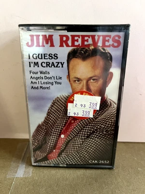 Jim Reeves "I Guess I'm Crazy" brand new cassette factory sealed. - Image 1 of 3