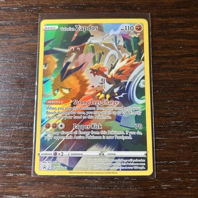 Pokemon TCG: Galarian Zapdos SWSH283 SWSH: Sword & Shield Promo Cards Holo - Image 1 of 4
