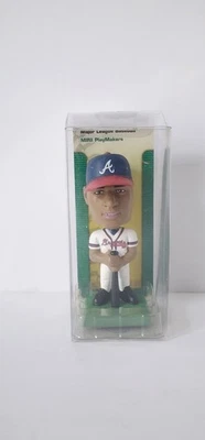 Bobblehead vintage Atlanta Braves Rafael Furcal 2002 en paquete cubierta superior Foto 1 de 4