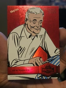 2022 SPIDER-MAN METAL UNIVERSE BEN PARKER #108 RED PMG /100 PRECIOUS METAL GEMS! - Picture 1 of 13