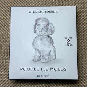 William Sonoma POODLE Ice Cube Sculptures Mold - Picture 1 of 8
